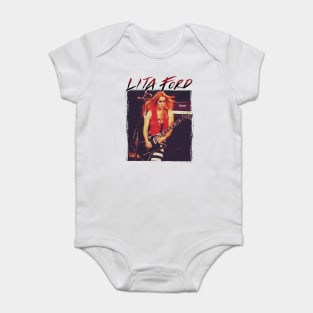 Rock woman_musician_9 Baby Bodysuit